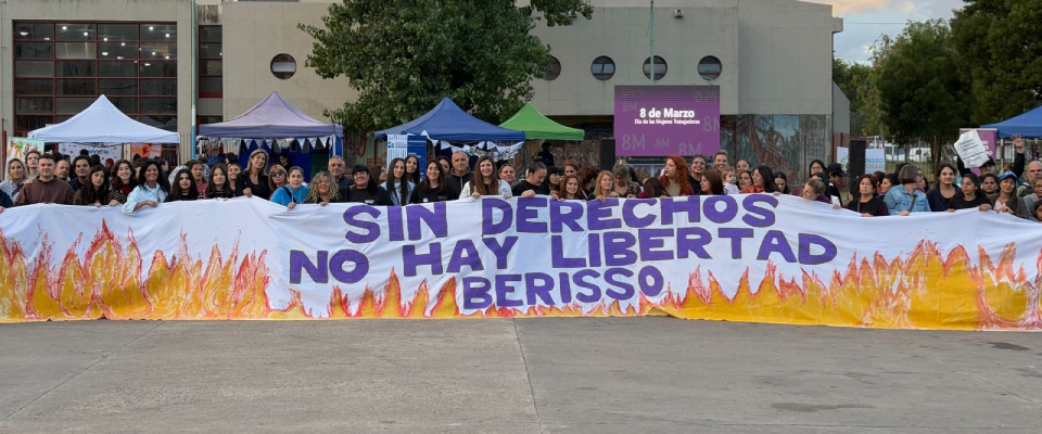 Jornada del 8M en Berisso: Un encuentro por la lucha y la igualdad